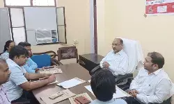 राष्ट्रीय लोक अदालत हेतु बैठक राष्ट्रीय लोक अदालत हेतु बैठक