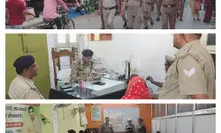 साप्ताहिक जनसुनवाई अभियान को लेकर क्षेत्र में शांति व्यवस्था कायम करने में पुलिस सतर्क