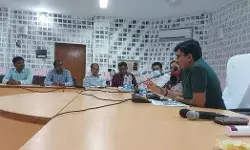 वृक्षारोपण,पर्यावरण तथा जिला गंगा समिति की संयुक्त बैठक