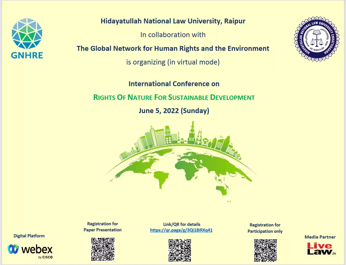 International Conference on Rights of Nature for Sustainable Development - 5 June 2022