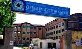 Admission notice :Central University of  Kashmir