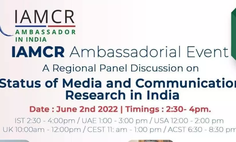 Indian IAMCR Faculty Ambassadors are organizing a Panel Discussion on Status of Media and Communication Research in India.