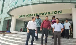 ग्रीन पार्क में 21 जून को एक साथ चार हजार लोग करेंगे योग ग्रीन पार्क में 21 जून को एक साथ चार हजार लोग करेंगे योग