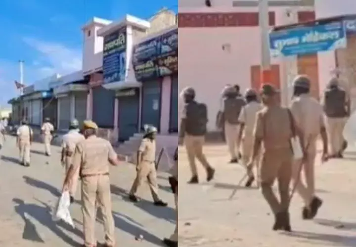 हनुमानगढ़ जिले में भी गोकशी को लेकर तनाव हो गया है जिसके कारण कर्फ्यू लगाना पड़ा है