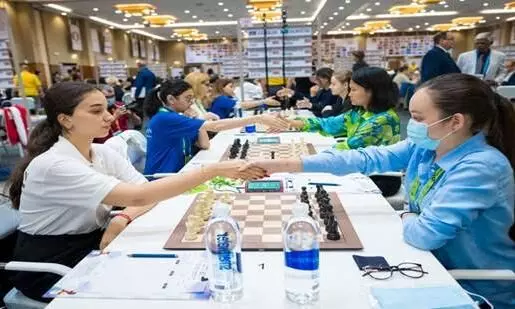 44वें शतरंज ओलम्पियाड में हम्पी, वैशाली की सहायता से भारत ने महिला वर्ग में जॉर्जिया पर जीत दर्ज की