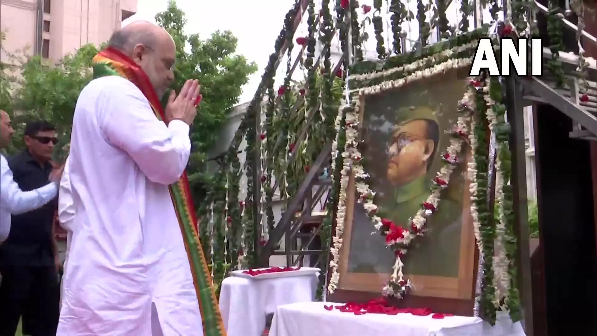 Amit Shah and Dharmendra Pradhan participated in the Tiranga Yatra in Cuttack, Odisha.