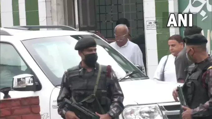 RSS चीफ मोहन भागवत दिल्ली की मस्जिद में पहुंचे इमाम और मुस्लिम नेताओं से की  मुलाकात