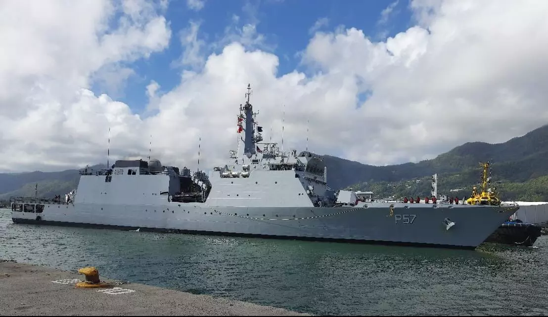 भारतीय नौसेना संयुक्त समुद्री बल अभ्यास में  पहली बार लेगी भाग