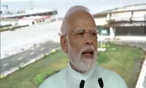 After DREAM City is completed, PM Modi predicts that Surat would rank among the worlds safest diamond trade centres After DREAM City is completed, PM Modi predicts that Surat would rank among the worlds safest diamond trade centres