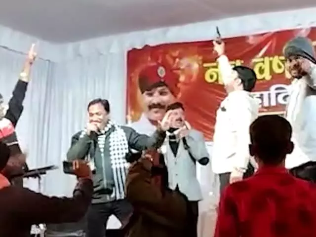 Congress MLA fired while dancing on the song Main Hoon Don at New Year party, case registered