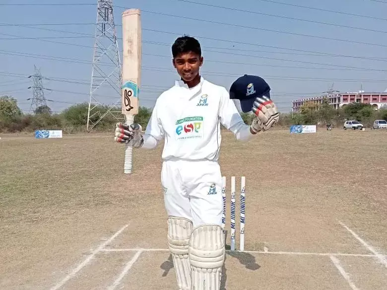 13 साल के यश चावड़े ने इन्टर स्कूल खेल में खेली 508 रनों की नाबाद पारी 13 साल के यश चावड़े ने इन्टर स्कूल खेल में खेली 508 रनों की नाबाद पारी