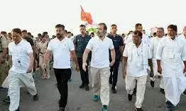Bharat Jodo Yatra caravan walks ahead with tight security in Jammu and Kashmirs Kathua