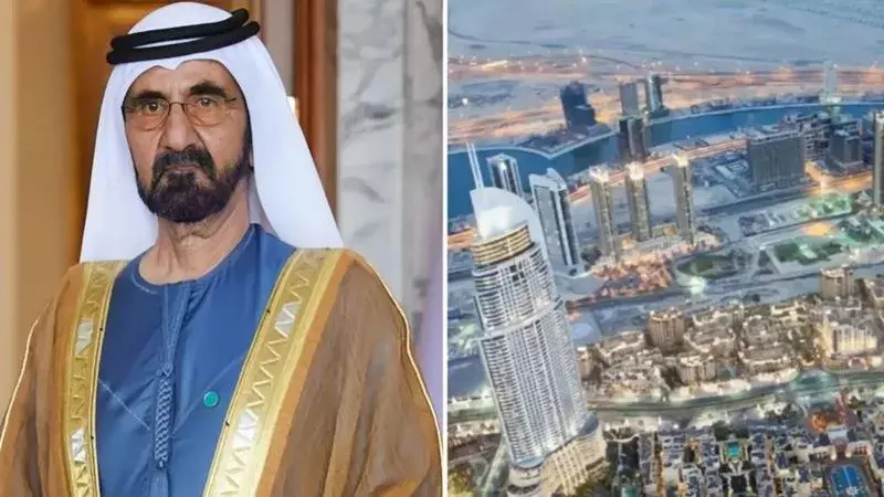 यूएई के उपराष्ट्रपति राशिद अल मकतूम ने अल मिन्हाद जिले का नाम बदलकर हिंद शहर कर दिया