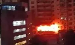 झारखण्ड: धनबाद के आशीर्वाद टावर में लगी आग,14 लोग की मौत