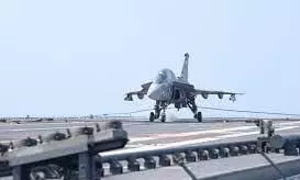 The successful landing of Tejas for the first time on INS Vikrant, was a big success for India The successful landing of Tejas for the first time on INS Vikrant, was a big success for India