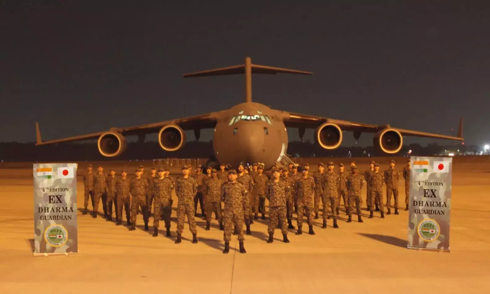 भारत और जापान का संयुक्त सैन्य प्रशिक्षण अभ्यास धर्म गार्जियन जापान में शिगा प्रांत के कैंप इमाज़ू में आयोजित होगा भारत और जापान का संयुक्त सैन्य प्रशिक्षण अभ्यास धर्म गार्जियन जापान में शिगा प्रांत के कैंप इमाज़ू में आयोजित होगा