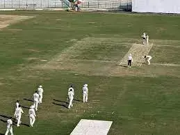 Irani Cup Day 3: Yash Dubey handled Madhya Pradeshs faltering innings, and scored a brilliant century against the Rest of India Irani Cup Day 3: Yash Dubey handled Madhya Pradeshs faltering innings, and scored a brilliant century against the Rest of India