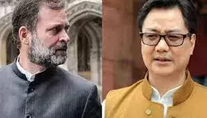 On the speech given in Cambridge, Kiren Rijiju called Rahul Gandhi Pappu, dangerous for the unity of the country