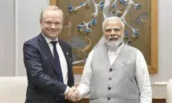 नोकिया के अध्यक्ष एवं सीईओ ने प्रधानमंत्री से की  मुलाकात