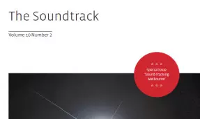 Call for Papers: The Soundtrack, Special Issue: Screenwriting, Sound and Music, Guest Editors: Pascal Rudolph and Claus Tieber, Abstract deadline: 15 April 2023