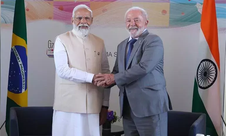 प्रधानमंत्री की ब्राजील के राष्ट्रपति के साथ मुलाकात
