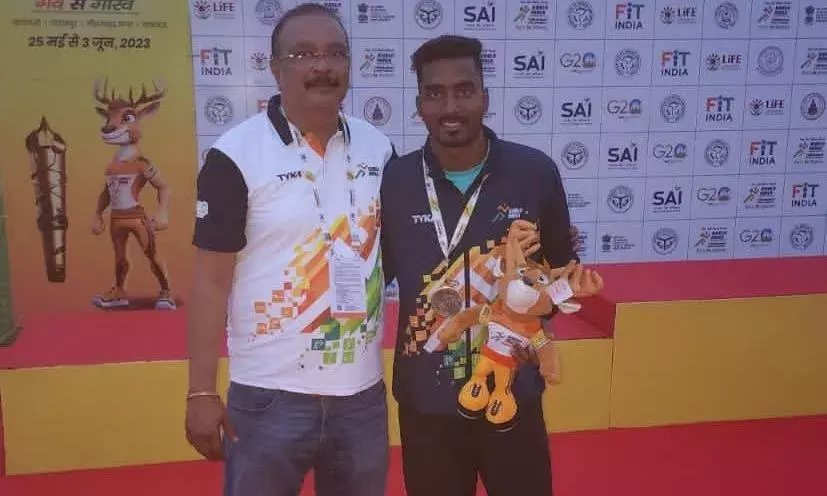 खेलो इंडिया यूनिवर्सिटी गेम्स में अविवि को मिला सिल्वर पदक