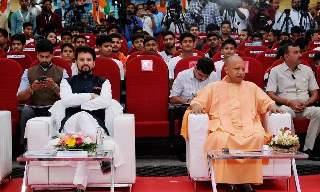 उत्तर प्रदेश ने अब तक के सर्वश्रेष्ठ खेलो इंडिया यूनिवर्सिटी गेम्स का आयोजन किया’: श्री अनुराग सिंह ठाकुर