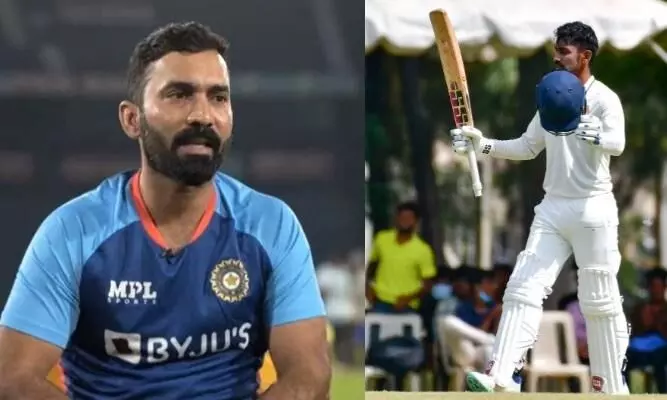 दिनेश कार्तिक ने दिलीप ट्रॉफी से बाबा इंद्रजीत को बाहर करने पर साधा निशाना दिनेश कार्तिक ने दिलीप ट्रॉफी से बाबा इंद्रजीत को बाहर करने पर साधा निशाना