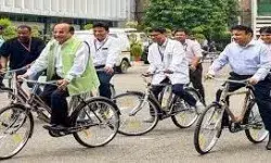 एम्स को 560 साइकिलें, ईपैक ड्यूरेबल प्राइवेट लिमिटेड ने दिया दान