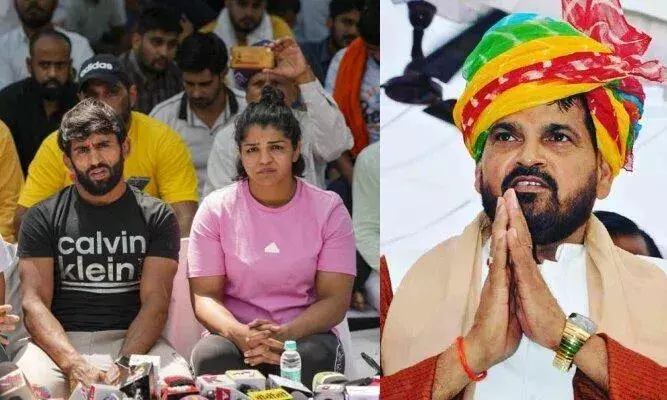 आरोप पत्र किया दाखिल बृजभूषण शरण सिंह के खिलाफ आरोप पत्र किया दाखिल बृजभूषण शरण सिंह के खिलाफ