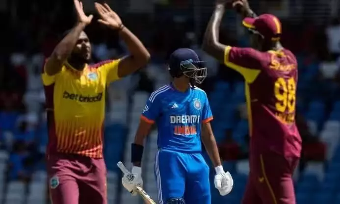 IND v/s WI 1st T20I : भारत को वेस्टइंडीज के खिलाफ पहला टी20 में मिली हार IND v/s WI 1st T20I : भारत को वेस्टइंडीज के खिलाफ पहला टी20 में मिली हार