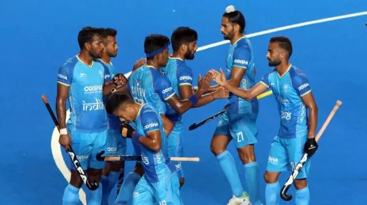 एशियन गेम्स के पहले मैच में भारत ने चीन को हराया एशियन गेम्स के पहले मैच में भारत ने चीन को हराया