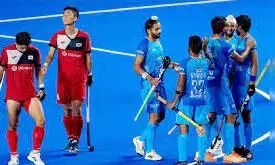 एशियाई चैंपियंस ट्रॉफी में भारत गत चैंपियन दक्षिण कोरिया पर 3-2 से जीत के साथ अजेय रहा एशियाई चैंपियंस ट्रॉफी में भारत गत चैंपियन दक्षिण कोरिया पर 3-2 से जीत के साथ अजेय रहा