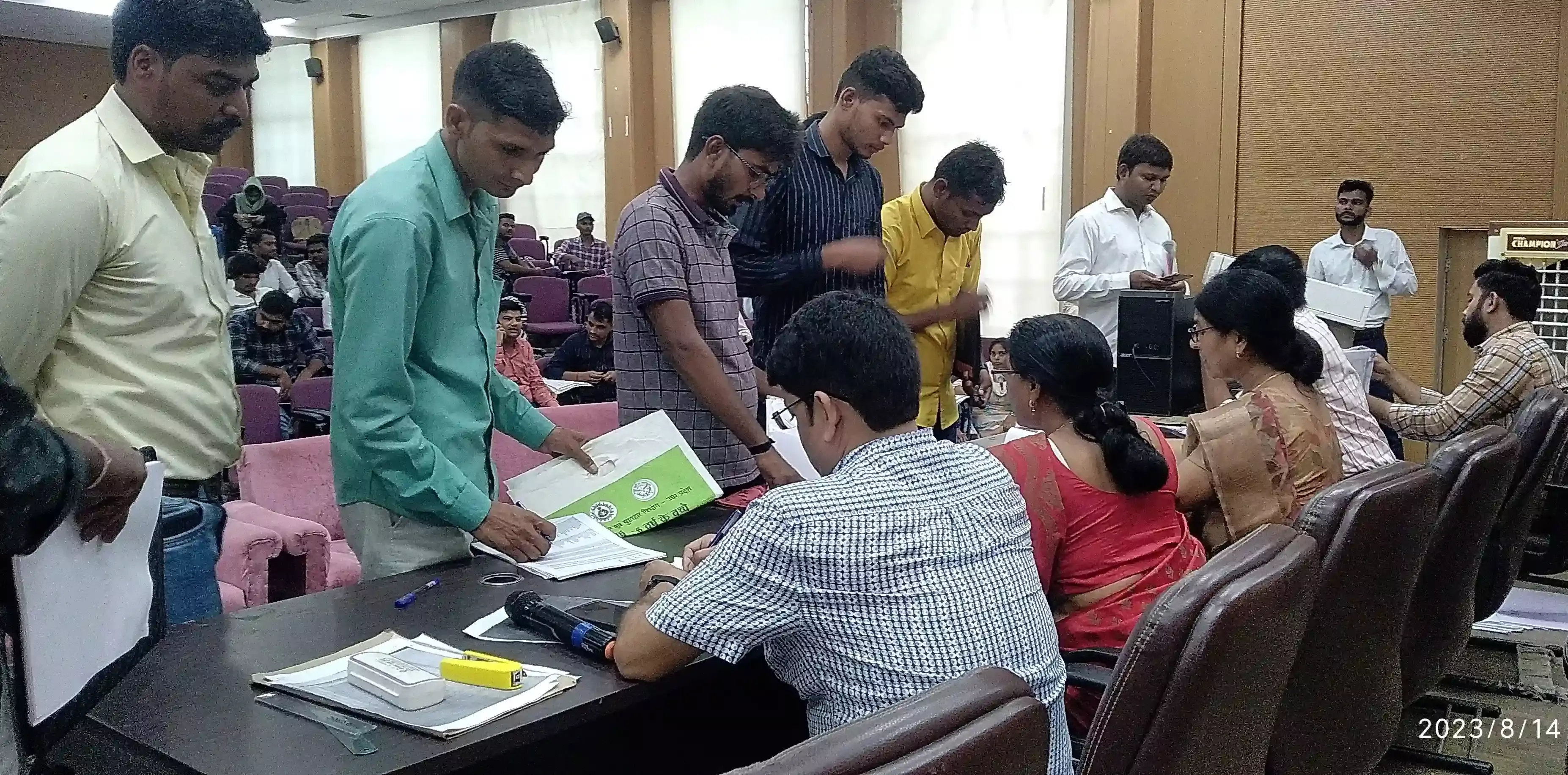 अवध विवि में 66 अभ्यर्थियों ने कराई एलएलबी प्रवेश काउंसलिंग