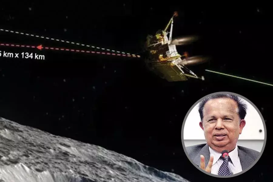 चंद्रयान-3 के चंद्रमा पर उतरने की योजना पर पूर्व इसरो प्रमुख माधवन नायर ने कहा, बहुत जटिल युद्धाभ्यास