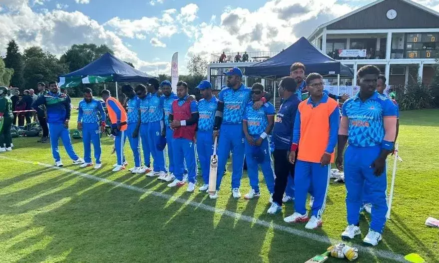 IBSA वर्ल्ड गेम्स: भारतीय पुरुष क्रिकेट टीम फाइनल में, पाकिस्तान से होगी भिड़ंत