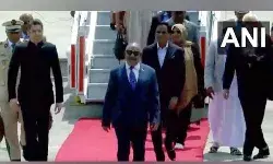 अफ्रीकी संघ के अध्यक्ष अज़ाली असौमानी जी20 शिखर सम्मेलन के लिए दिल्ली पहुंचे