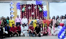 अवध विवि के फाईन आर्ट्स विभाग में फ्रेशर एवं फेयरवेल समारोह का आयोजन