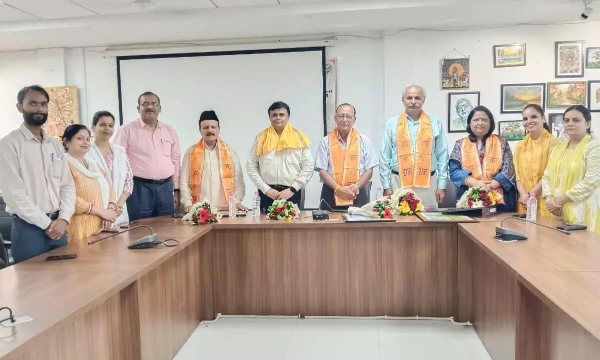 श्रीराम मंदिर निर्माण में वास्तु एवं मूर्ति कला का अनूठा संगमः पूर्व कुलपति प्रो0 मित्तल श्रीराम मंदिर निर्माण में वास्तु एवं मूर्ति कला का अनूठा संगमः पूर्व कुलपति प्रो0 मित्तल