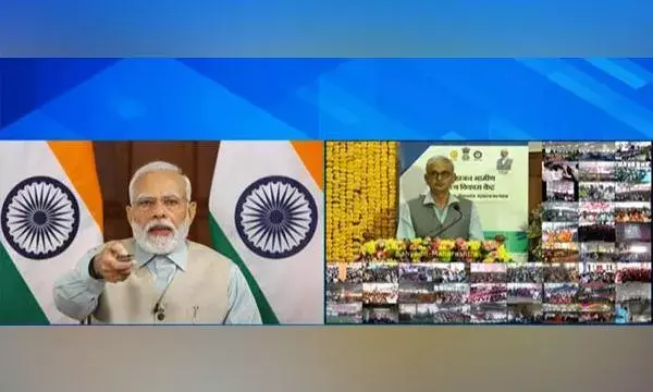 पीएम मोदी ने ग्रामीण महाराष्ट्र में 511 कौशल केंद्र लॉन्च किए पीएम मोदी ने ग्रामीण महाराष्ट्र में 511 कौशल केंद्र लॉन्च किए