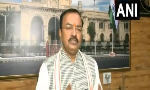 यूपी के उप मुख्यमंत्री ने कहा, राम मंदिर निर्माण में पीएम मोदी की मौजूदगी सौभाग्य की बात