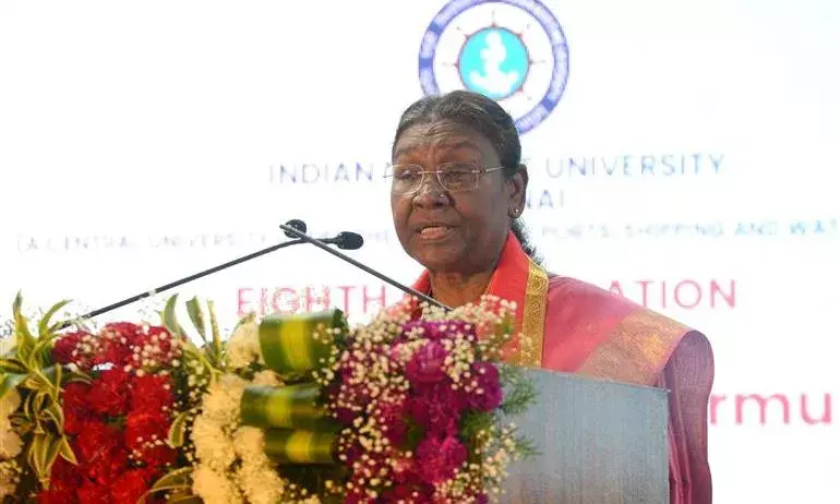 More resilient and greener practices in the ocean are essential for a healthy ecosystem: President Murmu