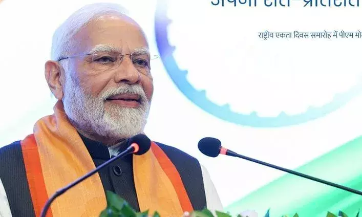 PM participates in Rashtriya Ekta Diwas celebrations in Kevadia, Gujarat
