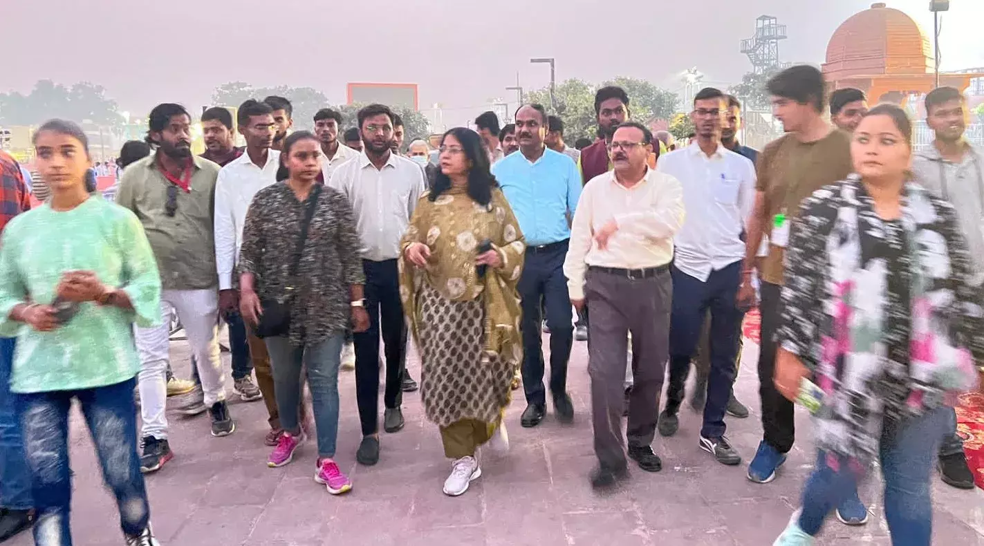 рджреАрдкреЛрддреНрд╕рд╡ рдиреЗ рдЕрдпреЛрдзреНрдпрд╛ рдХреЛ рд╡рд┐рд╢реНрд╡ рдкрдЯрд▓ рдкрд░ рдПрдХ рдирдИ рдкрд╣рдЪрд╛рди рджрд┐рд▓рд╛рдИрдГ рдХреБрд▓рдкрддрд┐ рдкреНрд░реЛ0 рдкреНрд░рддрд┐рднрд╛ рдЧреЛрдпрд▓ рджреАрдкреЛрддреНрд╕рд╡ рдиреЗ рдЕрдпреЛрдзреНрдпрд╛ рдХреЛ рд╡рд┐рд╢реНрд╡ рдкрдЯрд▓ рдкрд░ рдПрдХ рдирдИ рдкрд╣рдЪрд╛рди рджрд┐рд▓рд╛рдИрдГ рдХреБрд▓рдкрддрд┐ рдкреНрд░реЛ0 рдкреНрд░рддрд┐рднрд╛ рдЧреЛрдпрд▓