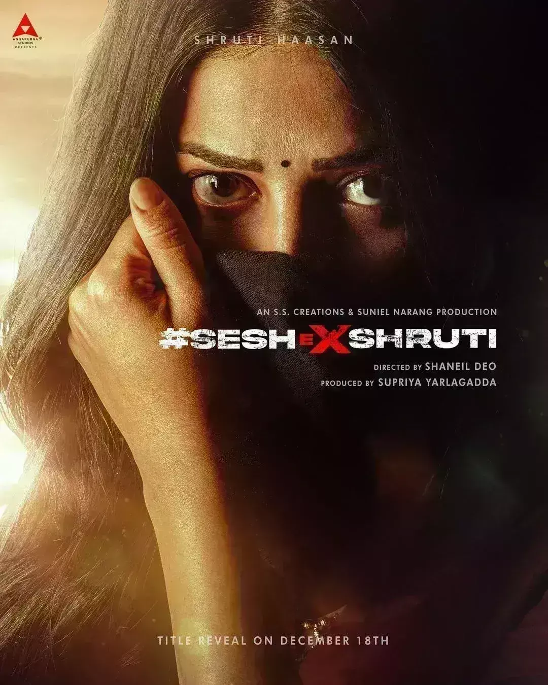 आदिवी शेष ने एक्शन ड्रामा से शेयर किए श्रुति हासन के पोस्टर