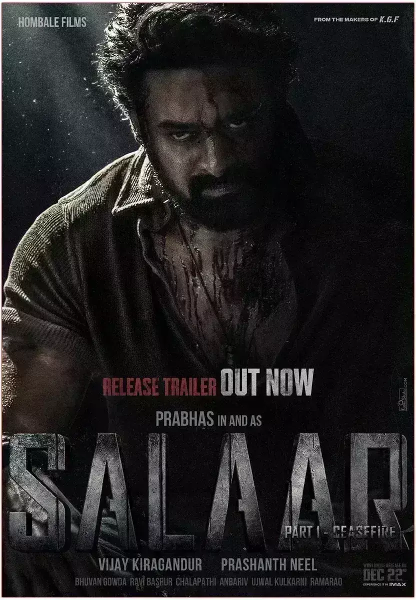 सालार का नया ट्रेलर जारी, धांसू एक्शन करते नजर आए प्रभास सालार का नया ट्रेलर जारी, धांसू एक्शन करते नजर आए प्रभास