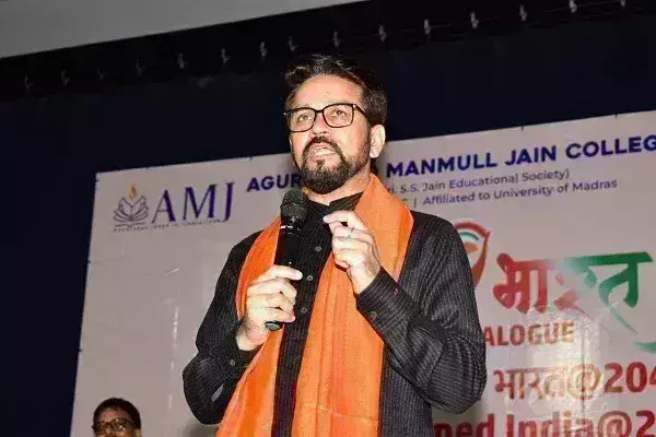 अपरिपक्व, अगंभीर और अलोकतांत्रिक है राहुल गांधी का आचरण : अनुराग ठाकुर