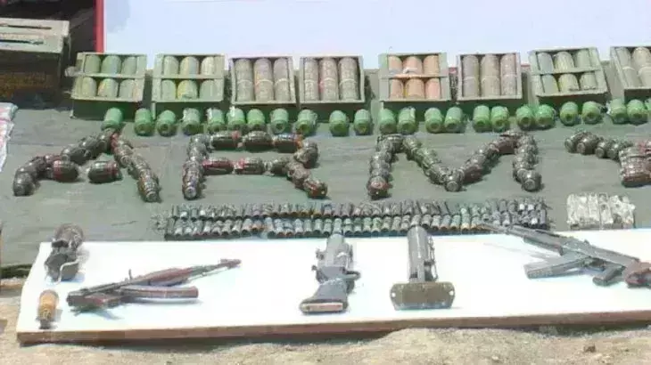 मणिपुर में हिंसा फैलाने की साजिश नाकाम, तलाशी अभियान में मिला गोला-बारूद का भंडार