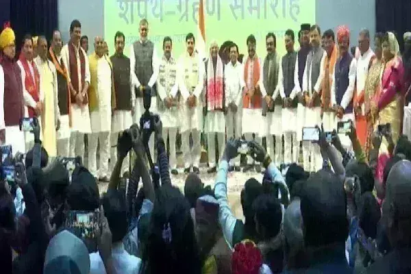 MP में मोहन यादव मंत्रिमंडल का विस्तार, कैलाश विजयवर्गीय, प्रह्लाद पटेल समेत 28 मंत्रियों ने ली शपथ