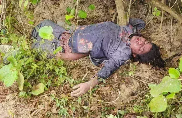 लांबड़ा के गांव तराड़ा के पास एक महंत( किन्नर ) का नहर किनारे मिला  शव